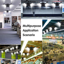 Load image into Gallery viewer, Exgreem Garage Light with Monitor Activated,60W 6500K Ceiling Lights LED Utility Shop Light for Garage/Basement/Home,Ceiling Fixture 50,000 Hours E27 LED Deformable Garage Light