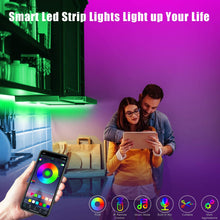 Load image into Gallery viewer, EXGREEM Multi-Color Multi-White Outdoor LED Light Strip Waterproof 300LED with Remote – 16.4ft/5m, Music Control
