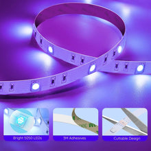 Load image into Gallery viewer, EXGREEM Multi-Color Multi-White Outdoor LED Light Strip Waterproof 300LED with Remote – 16.4ft/5m, Music Control
