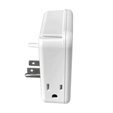Load image into Gallery viewer, EXGREEM Wall Outlet Shelf Holder Charging Socket - 3 Electrical Outlet, 2 USB Charging Ports, Electrical Multi Outlet Surge Protector with Holder for Office Home
